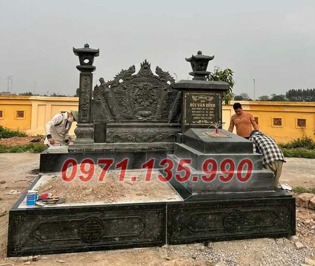 Mộ đá chôn tươi - Mộ hoả hung địa táng bằng đá đẹp bán Bình Định